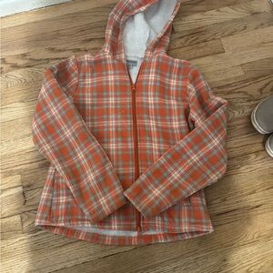 Dover/Riding Sport Orange Sherpa Barn Jacket